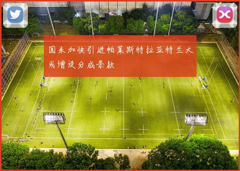 国米加快引进帕莱斯特拉亚特兰大或增设分成条款